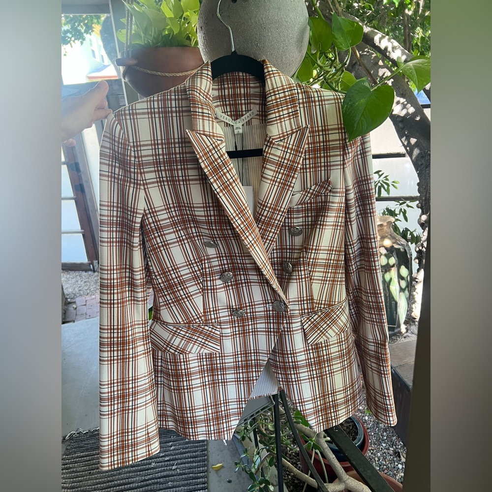 Plaid Women's Blazer